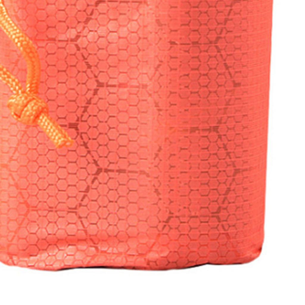 PE Aluminum Film Sleeping Bag Storage Pocket Outdoor Drawstring Compression Stuff Sack Bag for