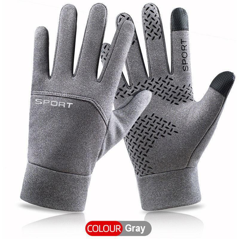 Thermal Winter Mtb Gloves Touch Screen Windproof Cycling Anti-Slip Gloves Men Women Water-Repellent Running Hiking Skiing Gloves