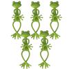 Frog Plant Stand, Cute Frog Flower Pot Hugger Plant Climbing Fixture Clips, Garden Frog Climbing Branch & Planter Stake Decor