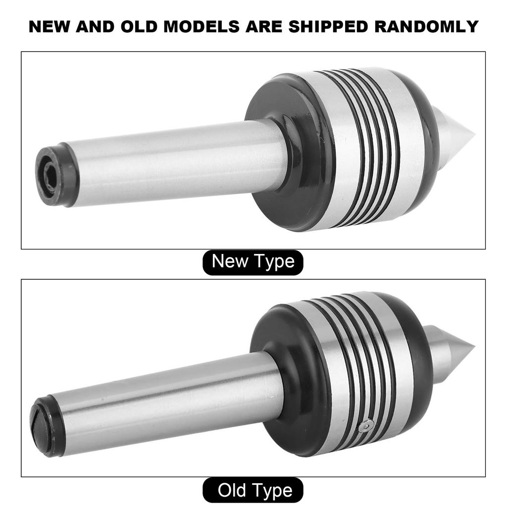 MT3 Hochleistungs-Präzisions-Drei-Lager-Mitlaufspitze für Metalldrehbearbeitung