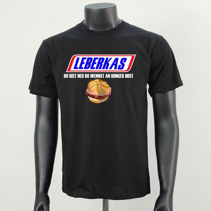 Leberkäse T-Shirt Oktoberfest München Bayern Fun Shirt Lustiges Neues Sommer Kurzarm-T-Shirt Gestartet Lässiges Baumwoll-Print-Oberteil
