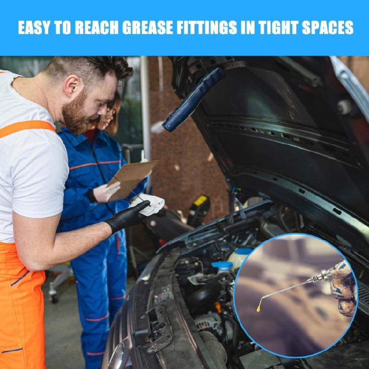 PrecisionEngineered Grease Needle Dispenser Set Suitable for Hard to Reach Areas Mechanical and Automotive Applications