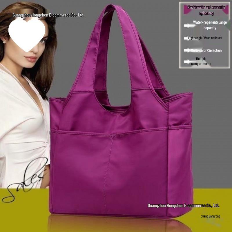 Жіноча сумка-тоут великої місткості з кількома відділеннями – Ідеально підходить для коротких поїздок, покупок та мам