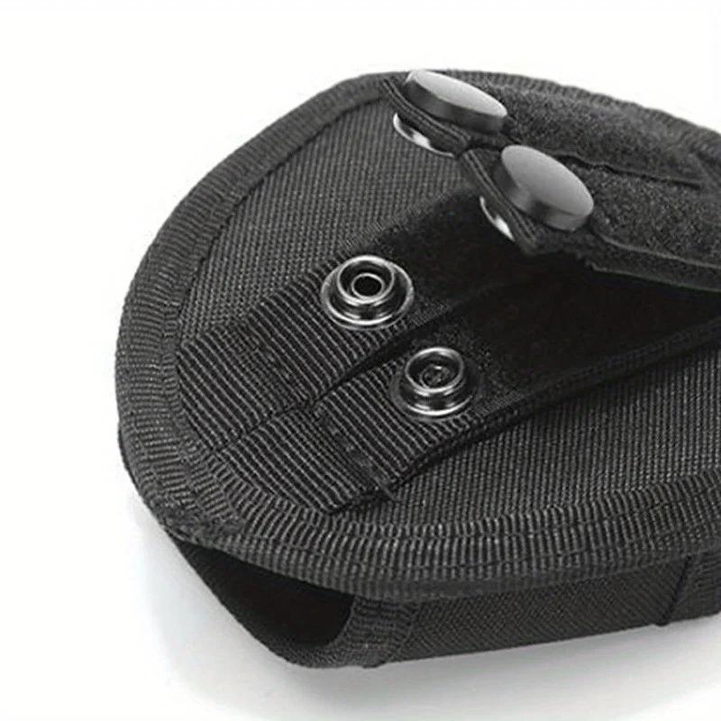 1Pc Handcuff Pouch Universal Handcuffs Case Holder Outdoor Hunting Accessories Hand Cuff Holster Waist Bag.