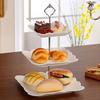 1 Set 2 or 3 Tier Wedding Party Display Cake Plate Stand Sweets Tray Cupcake