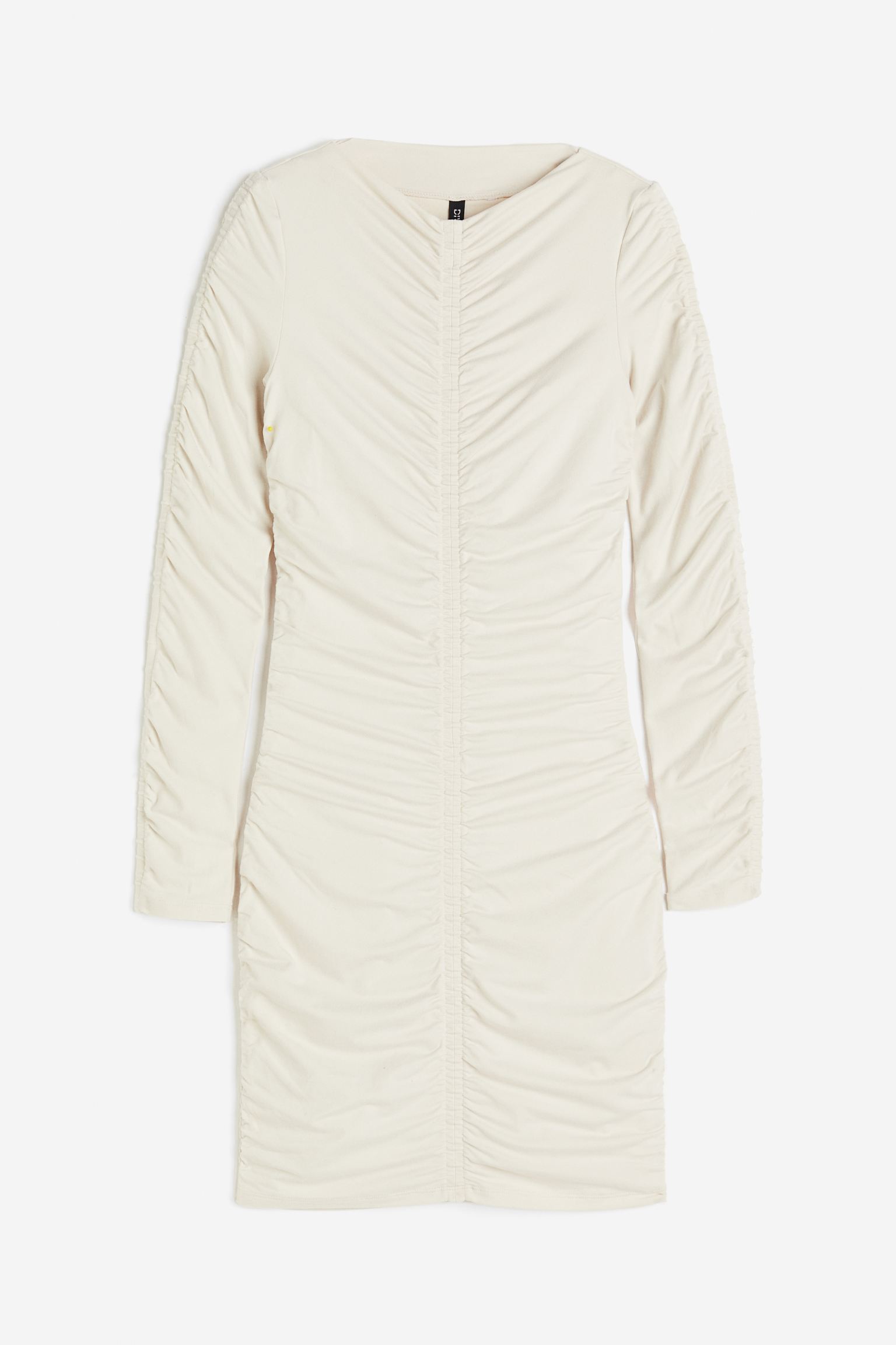 

Облегающее платье с драпировкой