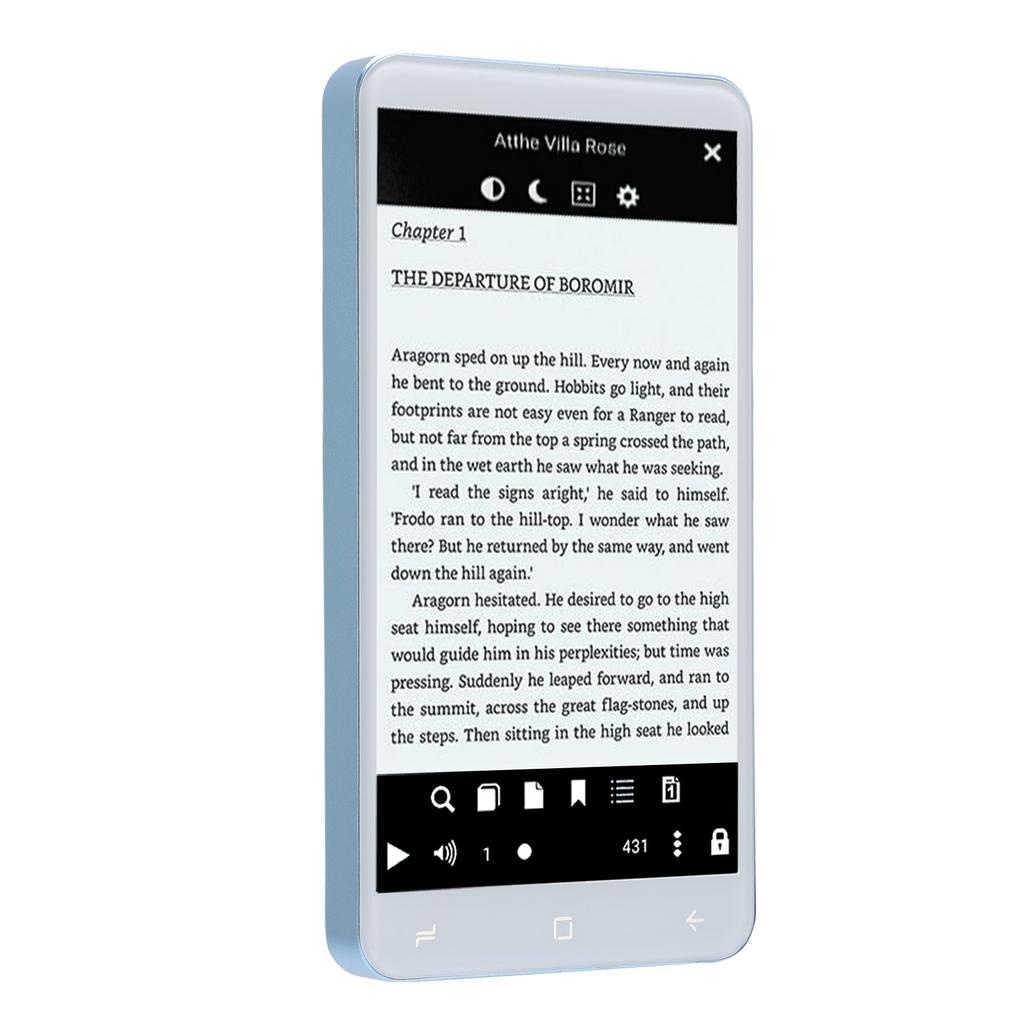 Electronic Book Reader for Android 5.1 System 1G 8G 5 Inch HD Inkless Capacitive Screen Ebook Reader for Video Sound