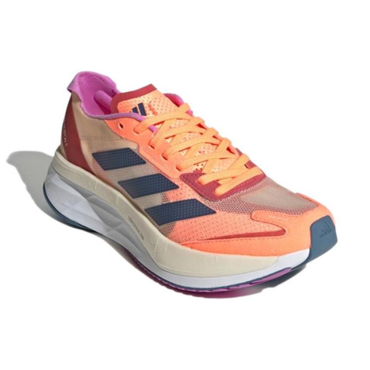 New Adidas Adizero Boston 11 'Beam Orange' Women's GX6654