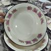 ZISIZ Thickened Enamel Retro Soup Basin