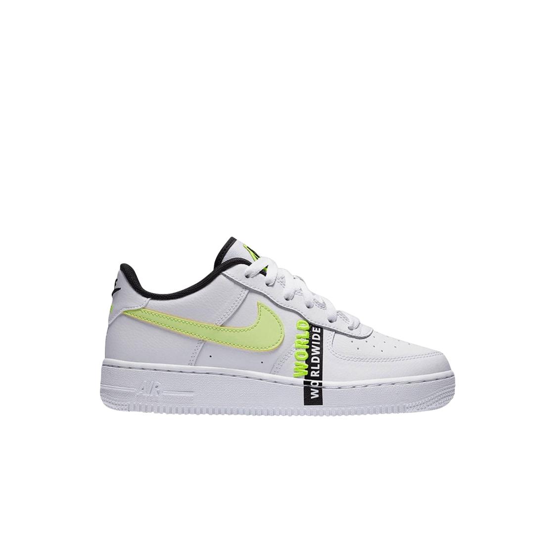 

(gs) Nike Air Force 1 Lv8 Worldwide Pack White Barely Volt 230(4Y)
