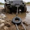 Strong Machined Adventure Tow Hook Works With Winch Lines And Flexible Attachments