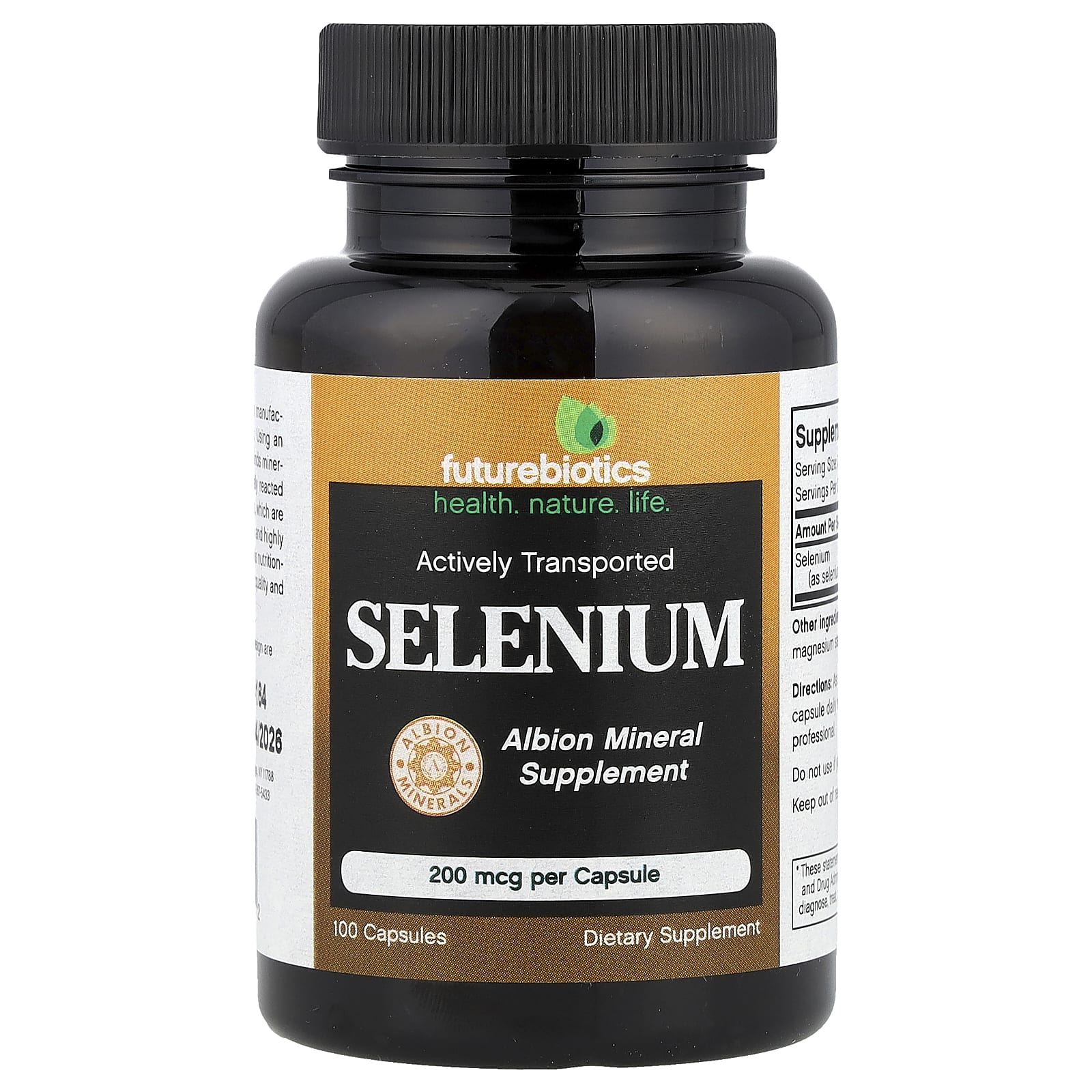 

Selenium, 200Mcg, 100 Capsules