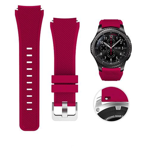 22mm 20mm Strap for Samsung Galaxy Watch 6 47MM Gear S3 Classic Frontier amazfit bip Bracelet Silicone Band for Huawei Watch gt