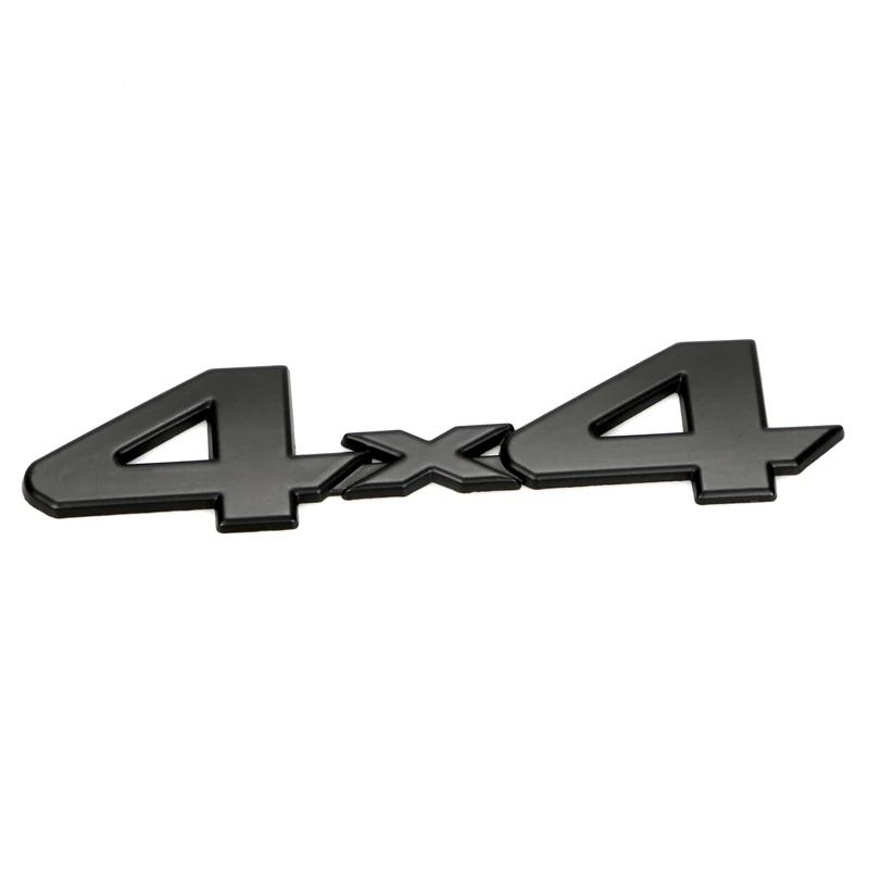 BBBE3 Red/Black/Silver 3D 4x4 Metal Logo Car Sticker Emblem Badge Decal Deciration Accessories For Jeep Grand Cherokee Wrangler Ford