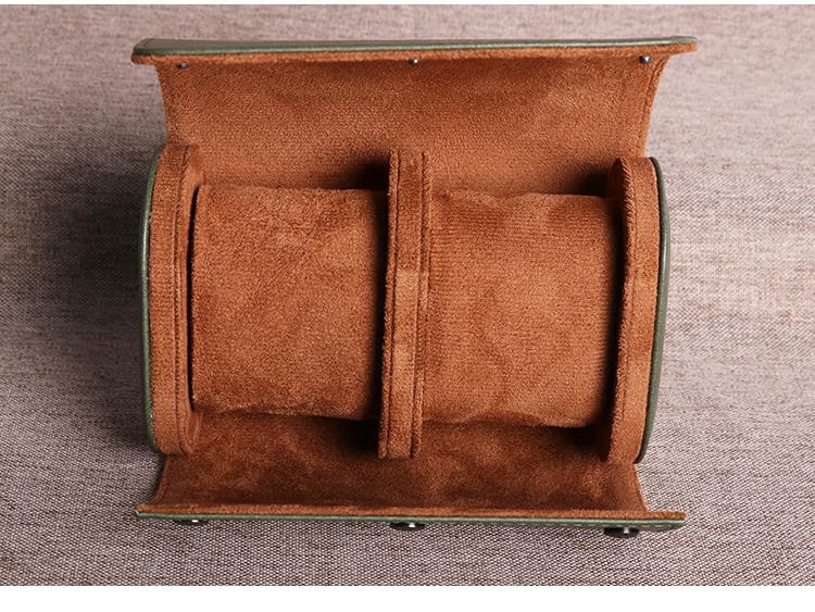In Stock Waterproof Stain-Resistant Watch Box: Single/Double/Triple, PU Leather Portable Storage