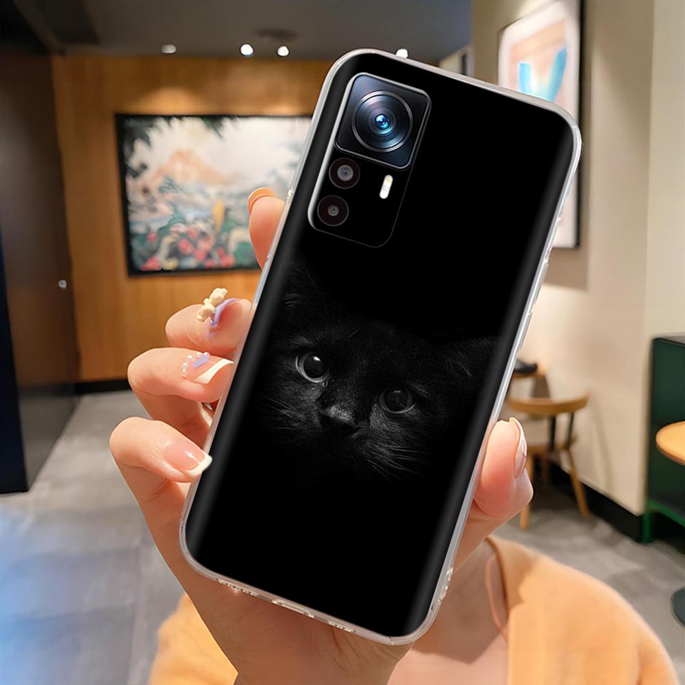 Pro Xiaomi Mi 12T 12 T Pro Pouzdro Průhledné Měkký Silikon Ochrana Čočky Zadní Kryt Pro Xiaomi Mi 12T 12 Mi12 12X Lite Pro Kryt Telefonu