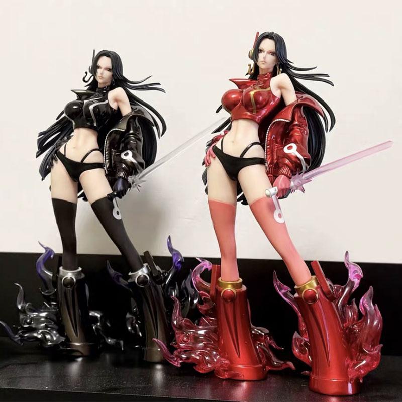 One Piece Boa·Hancock Two Tone Fighting Gk Girl Ver Figure 27cm Pvc Toy Game Collectible Anime Action Model Doll Gifts