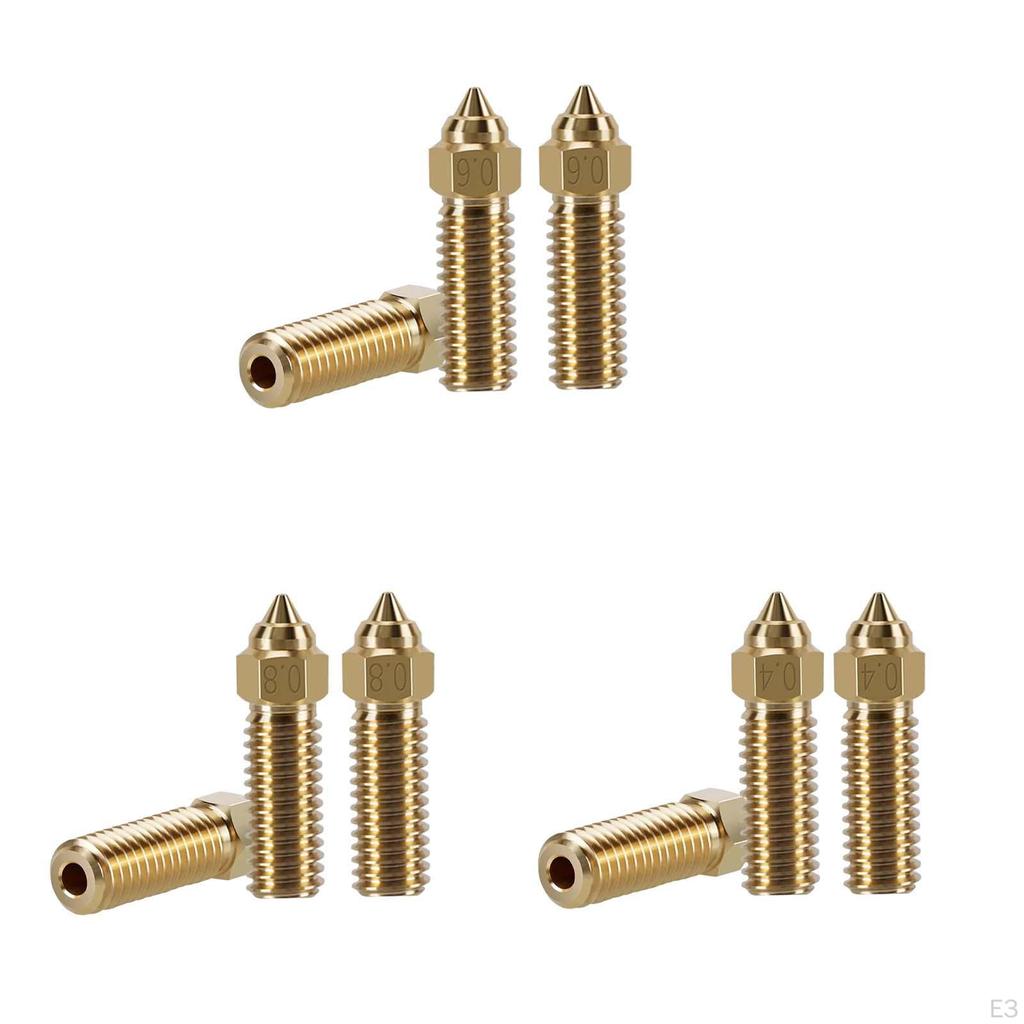 Printer Nozzles/ High Performance/ Brass Flow/ Speed Printing Extruder Nozzles Print Head
