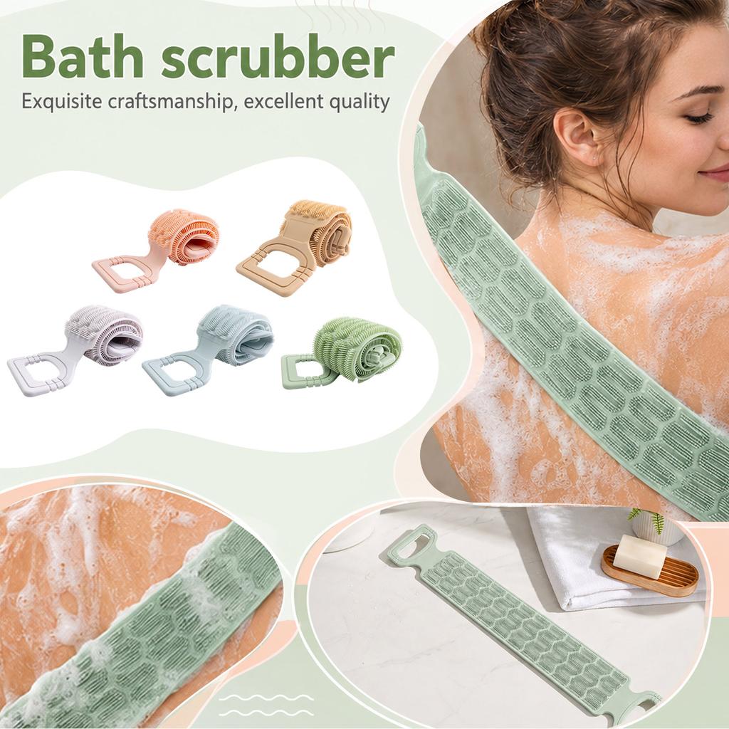 Silicone Exfoliating Body for Bathing, Shower Washcloth for Men and Women