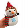 Plush Christmas Snowman Scarf Mascot Winter Plush Toy