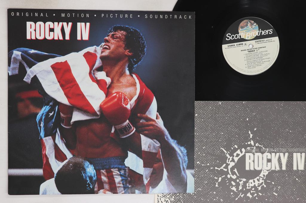 LP Record OST - Rocky 4 C28Y0161 SCOTTI BROS 1985 Japan Soundtracks & Musicals Used