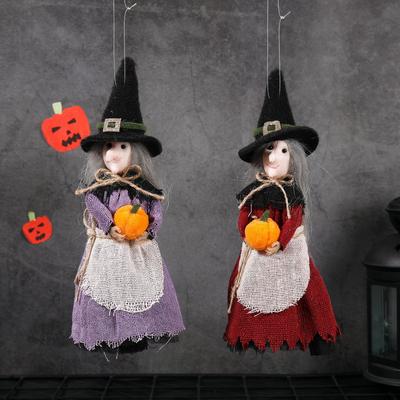 Haunted House Ceiling, Halloween Decorations, Scene Decoration, Hanging Decorations, Halloween Gifts, Brooms and Witch Pendants