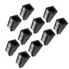 10Pcs Portable Billiard Supply Corrector Supply Accessory Pencil Sharpener Shapeblack