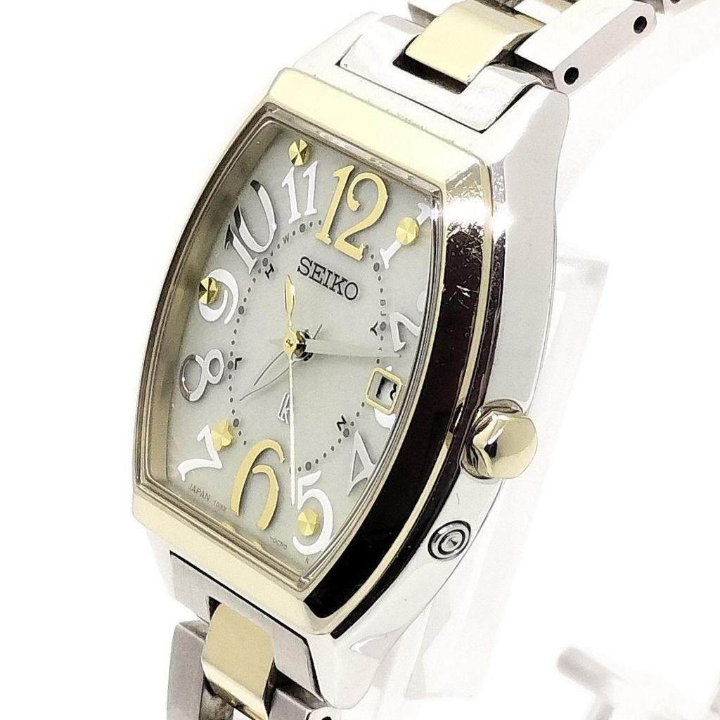 Used SEIKO Lukia SSVW216 Ladies Watch with Box and Papers