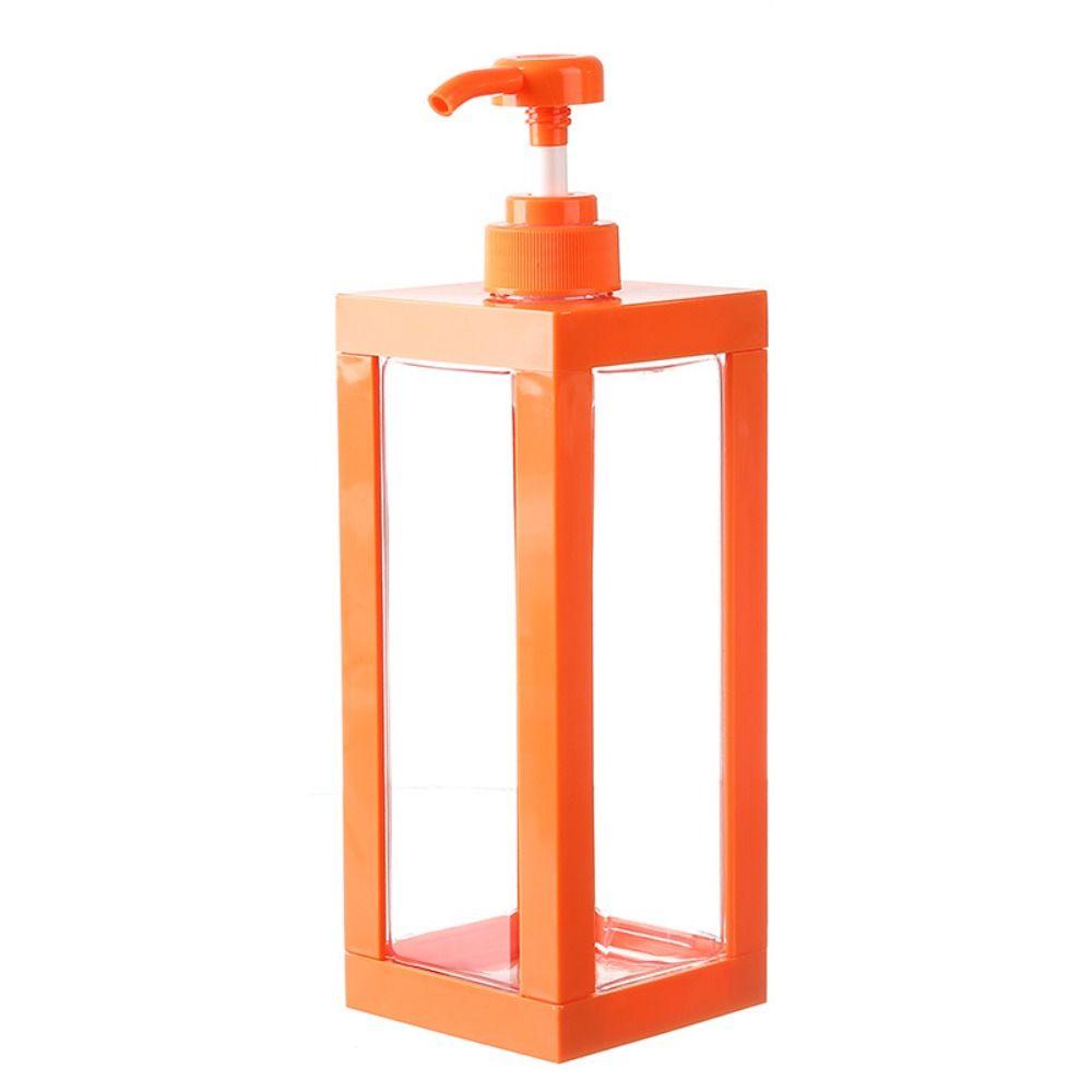 

Square Lotion Dispenser Bottles Transparent Gel Hand Sanitizer Bottle Soap Pump Dispensers Home 500ml чорний
