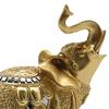 Elephant Statue Resin Desktop Ornament Animal Sculpture Decorative Figurine for Entrance Desk Office Centerpiece Living Room