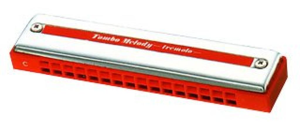 Double Tone Harmonica 2116 [TOMBO] (16 Holes) [Tremolo Harmonica]