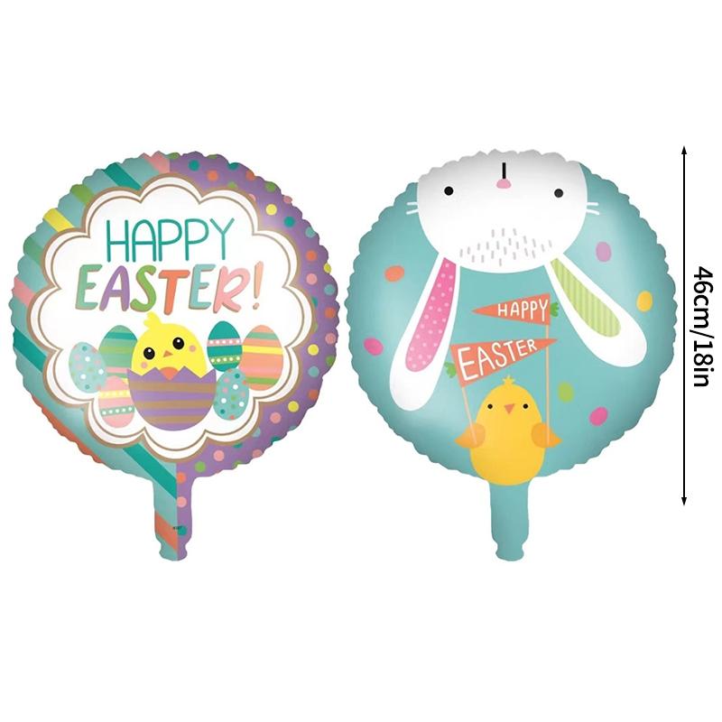 Aluminum Film Creative Pet Pet Balloons Rabbit Dog Cat Balloons Walking-With-Wheels Baby Shower Birthday Party Easter Balloons