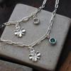 IRIS Memory-Hope, Happy Clover Bracelet-Silver