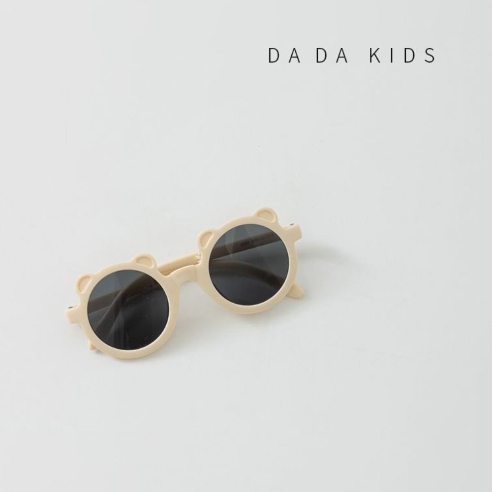 Bear Shape Children's Glasses Plastic Eyewear Accessories Light Weight Foldable Glasses Kids