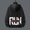 Men's Trendy Hooded Cardigan - Casual Loose Fit Sweatshirt for Spring & Autumn