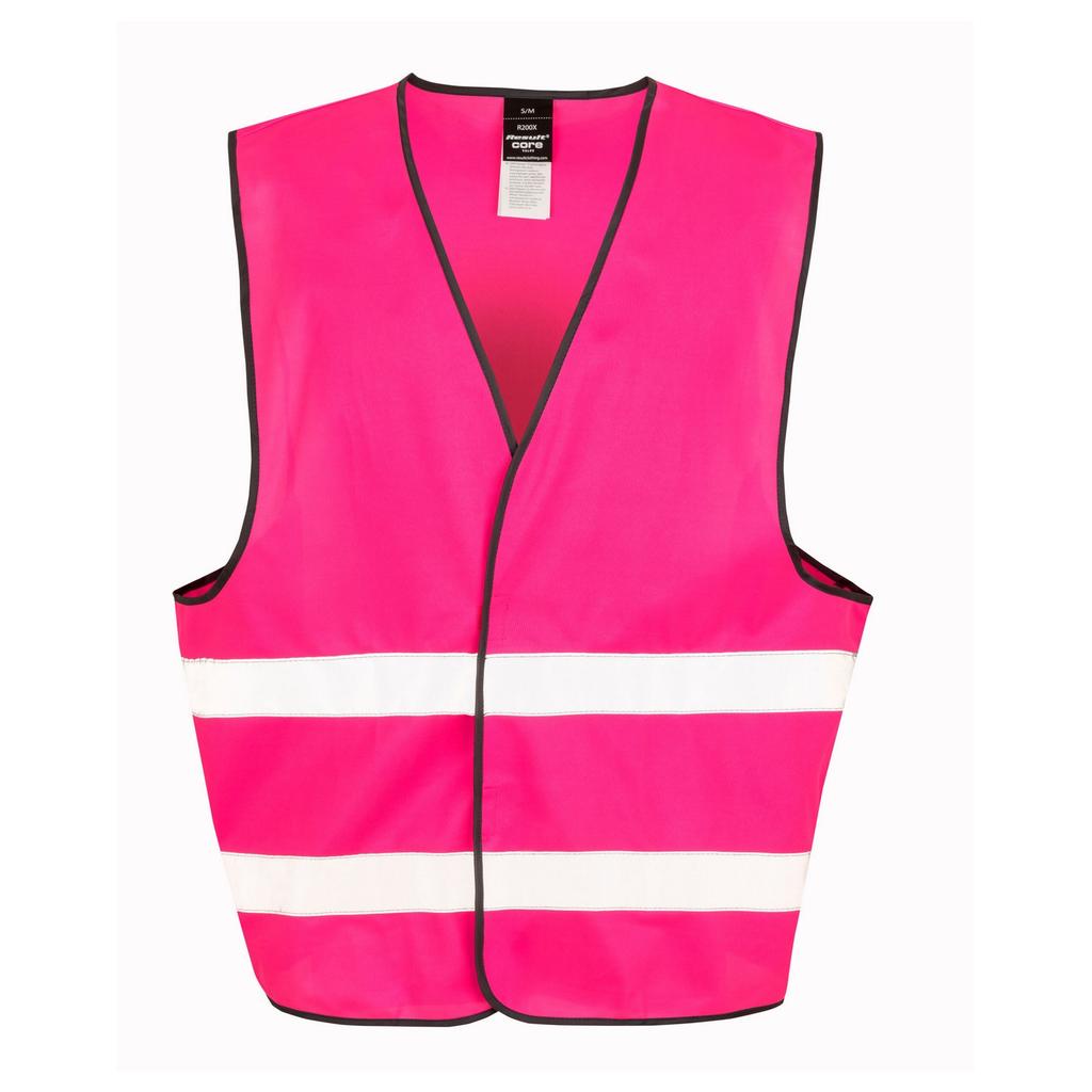 SAFE-GUARD by Result Unisex Adult Core Enhanced Hi-Vis Vest