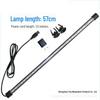 Waterproof USB Fish Tank Light, Low Voltage Submersible with Double Drain, 110V Option