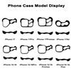 Irregular Metal Bumper Phone Case For IPhone 17 16 15 14 13 12 Pro Max Plus Lens Film Protection Bare Aluminum Shockproof Cover