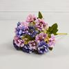Fake Flower Useful Anti-fade Clear Texture Simulation Flower DIY Bridal Bouquet 6 Forks Artificial Cherry Blossom Artificial Flower