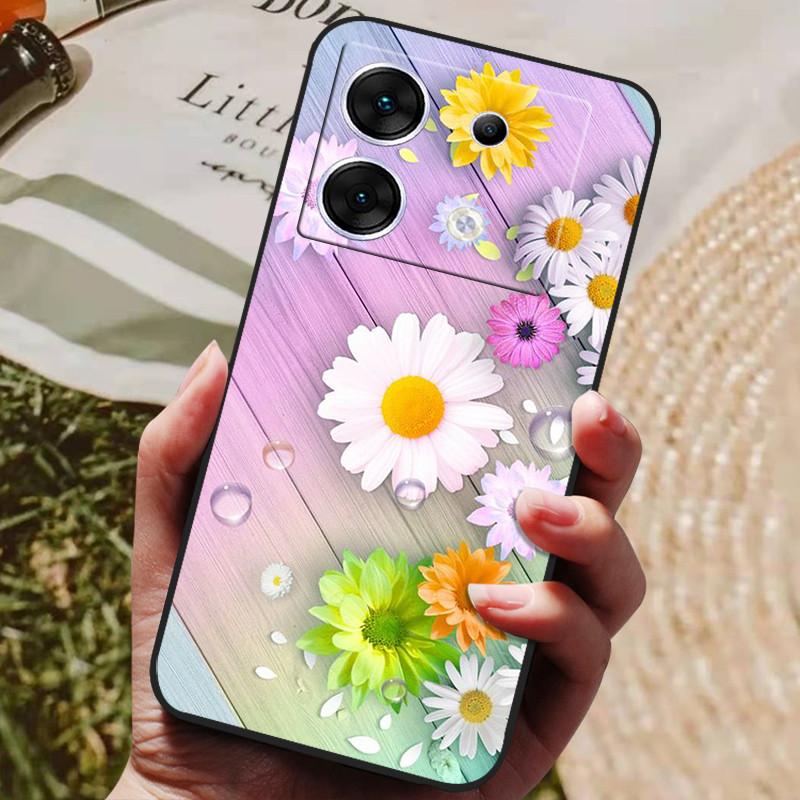 For Infinix Zero 30 5G Case Black Cover Lion Wolf Silicone Soft Back Cases For Infinix X6731 Phone Case Zero30 5G Fundas Coque