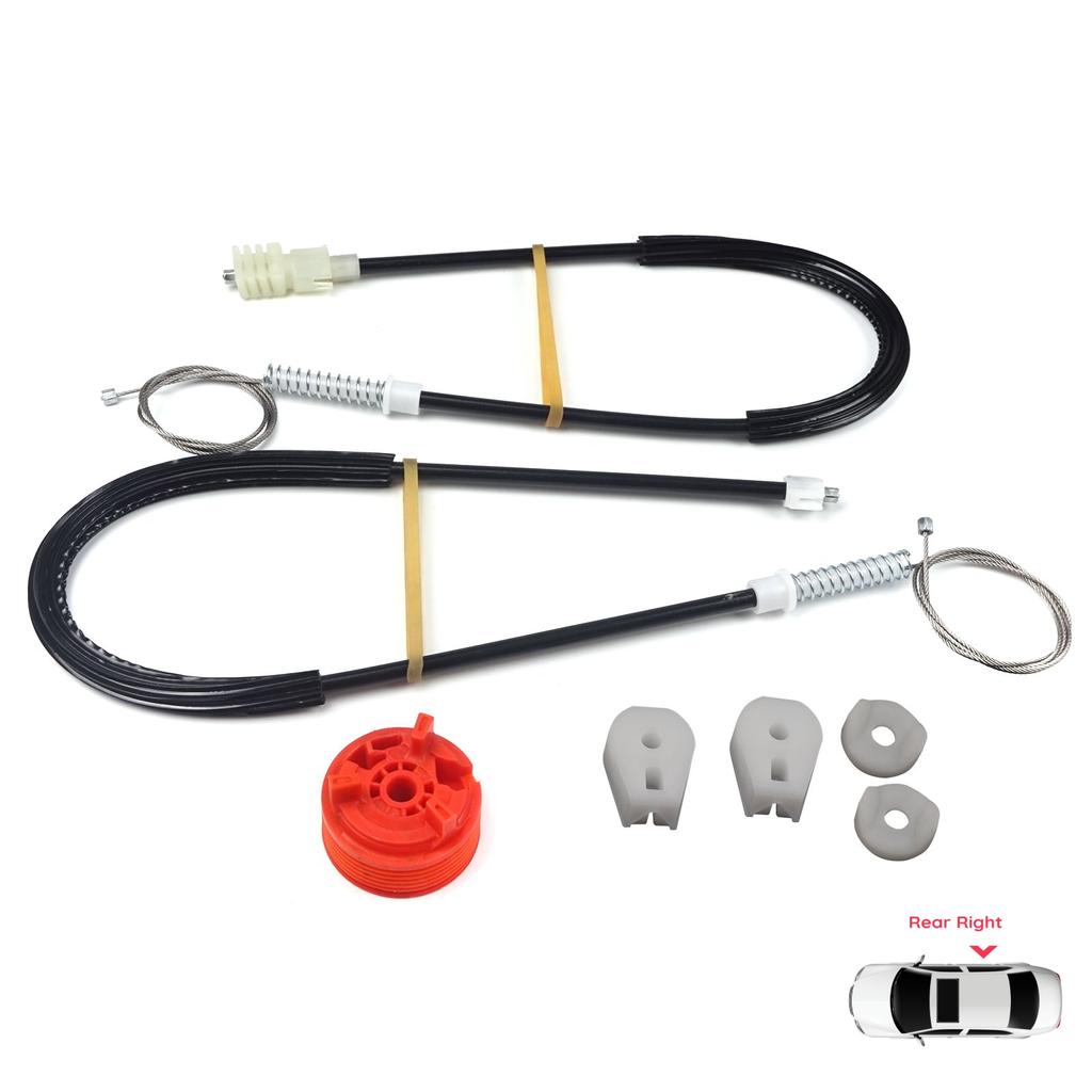 EWR592 Power Window Regulator Repair Set Rear Right for Citroen C3 Pluriel MK1 Convertible 2003-2010 9643071180
