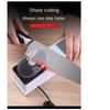 Electric Knife Sharpener, Automatic Blade Grinding, Household Multifunctional Kitchen Knife Sharpener with Fine Grinding Stone