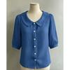 JPNTKY Women's Fashion Casual Short Sleeve POLO Neck Blouses & Shirts