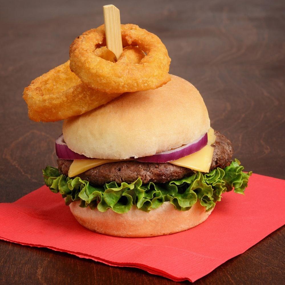 Bamboo burger toothpicks 15 cm 50 pcs.