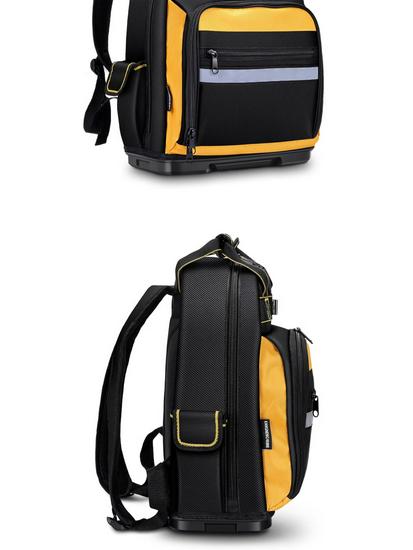 Durable Electrician Tool Backpack: Portable, Multi-Functional, Sturdy Canvas Repair & Storage Bag