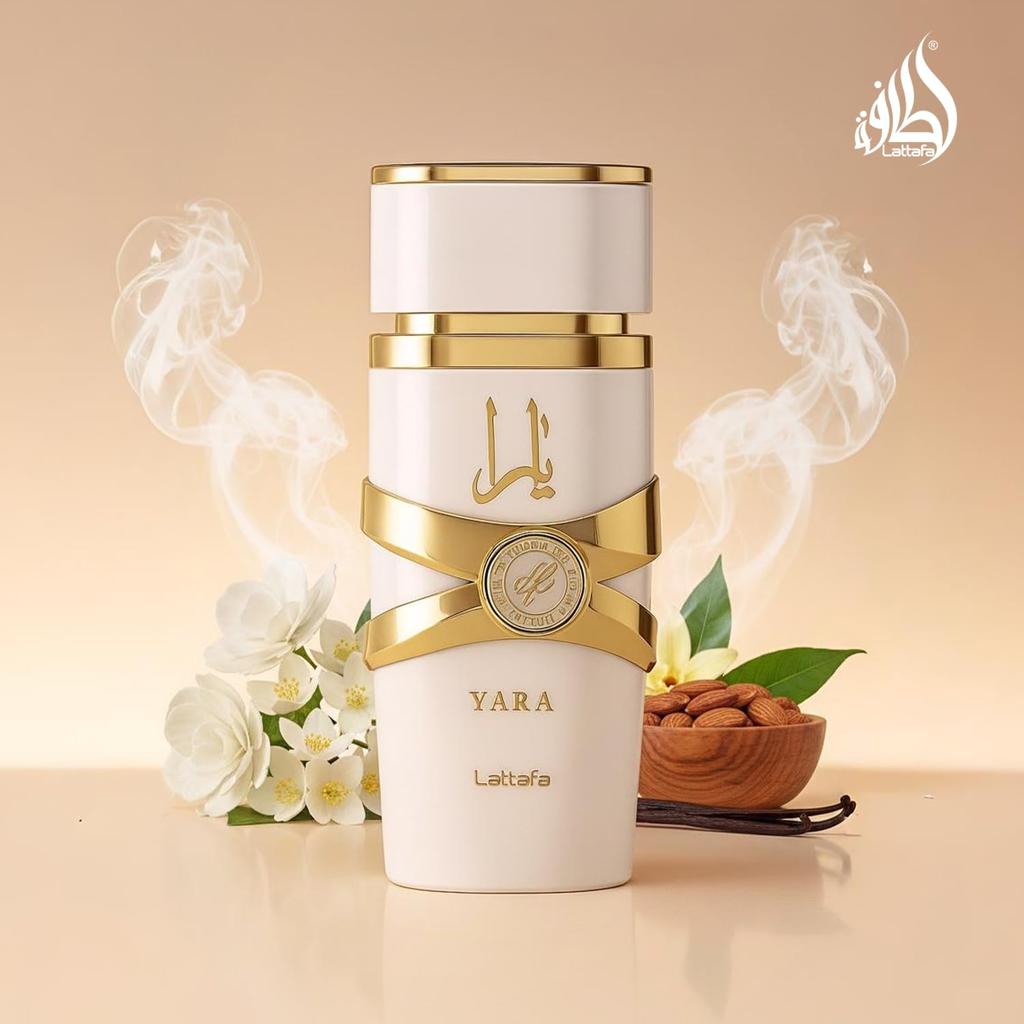 Lattafa Yara Moi - Floreale, Fruttato, Gourmand - Eau De Parfum Fragranza a Lunga Durata per Donne, 3,40 Once / 100 Ml