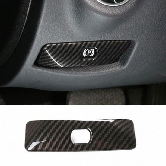ABS Carbon Fiber P File Decor Cover Frame Trim Fit For Benz GLK 2009-2014 2015