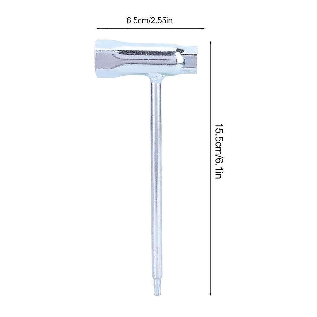 T Handle Design, High Quality Metal Material, Inner Arc Angle Increase   Spanner Wrench Fits for   50  60 TS400, Suitable for  Chainsaws
