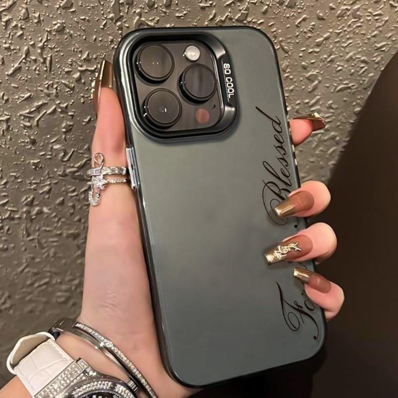 High-Quality Beautiful Phone Case For IPhone 16 17 E 15 14 13 12 11 Pro Max Case 14 15 Plus 17 Air Silicone Hard Cover Cases