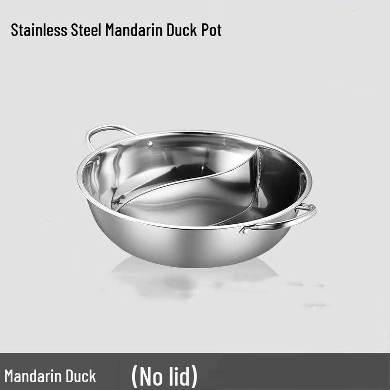 Stainless Steel Divided Hot Pot